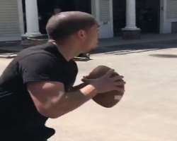 He also enjoys playing football in his free time He also enjoys playing football in his free time.